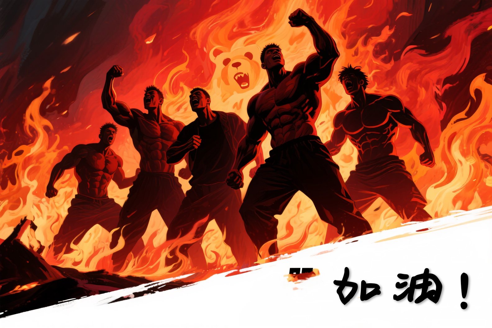 竞技场上高潮迭起，强者无畏迎战的简单介绍