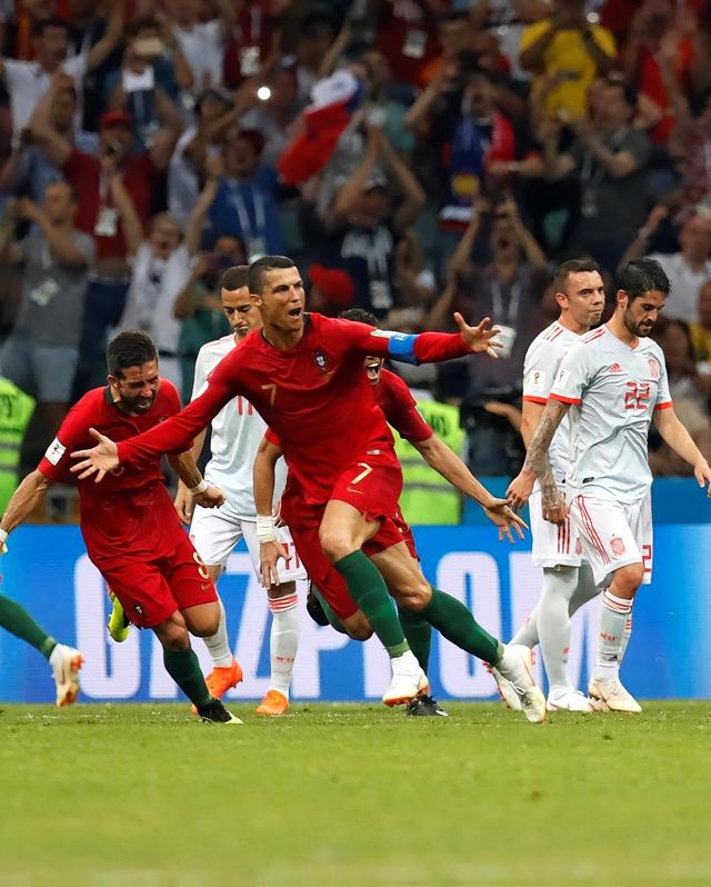 葡萄牙队助攻成功，追平比分